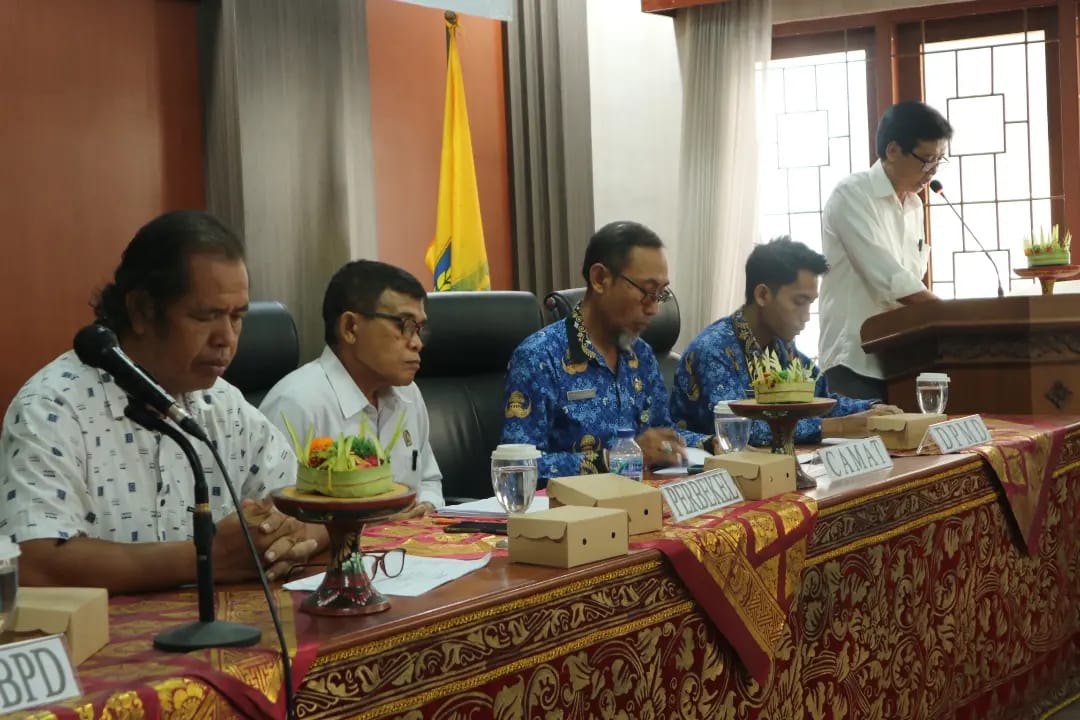 MUSYAWARAH DESA PELAPORAN PERTANGGUNGJAWABAN AKHIR TAHUN BUMDES AMERTHA NADI